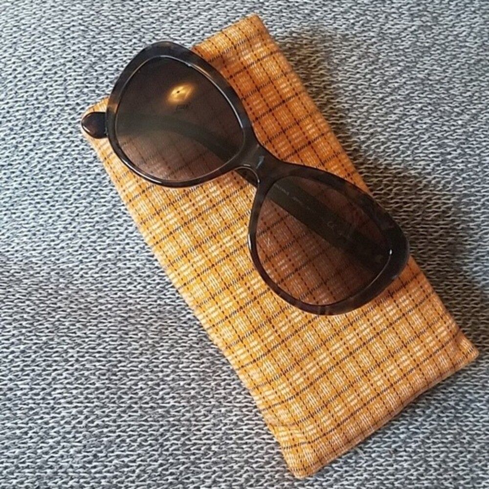Sunglasses Case Orange Sunglasses/ Reading Glasses Case